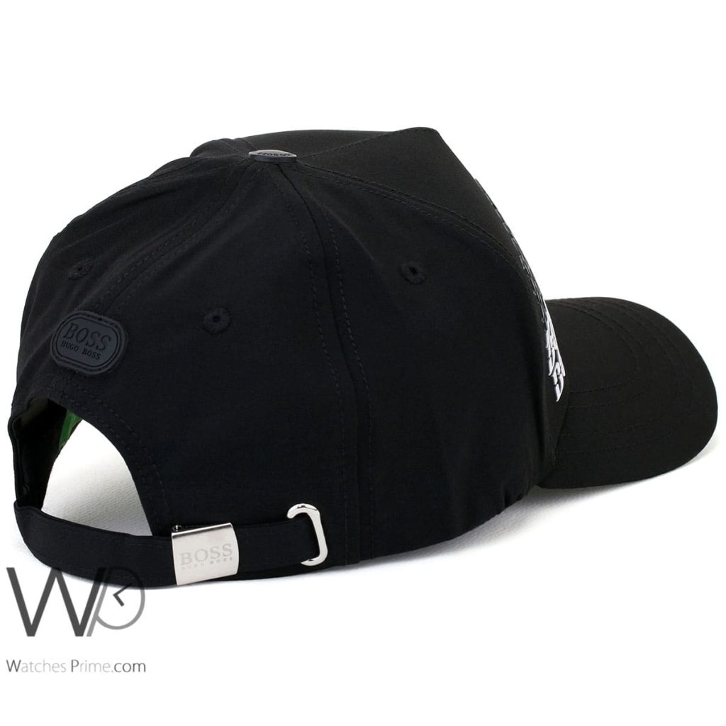 Hugo Boss Black Cotton Baseball Cap | Watches Prime