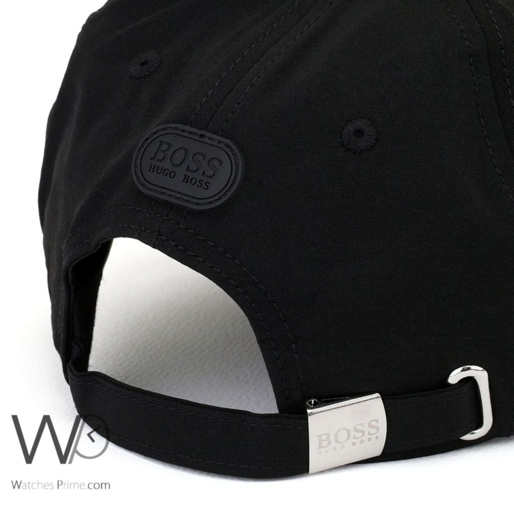 Hugo Boss Black Cotton Baseball Cap | Watches Prime