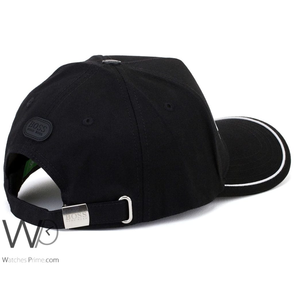 Hugo Boss Black Cotton Baseball Cap | Watches Prime