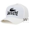 Lacoste Sport White Cotton Baseball Cap | Watches Prime