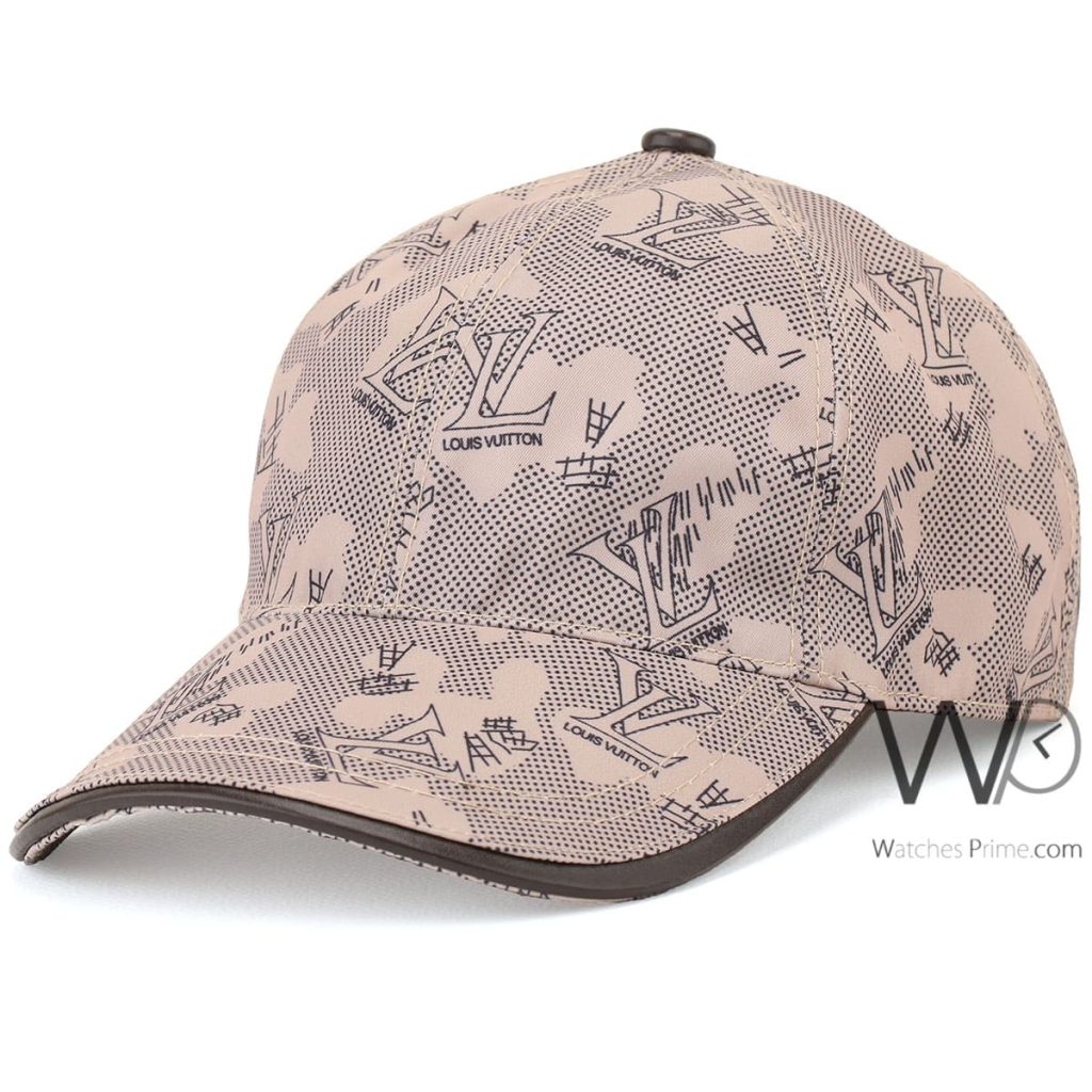 Louis Vuitton LV Pattern Beige Baseball Cap | Watches Prime