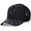 Louis Vuitton LV Black mesh snapback Cap | Watches Prime