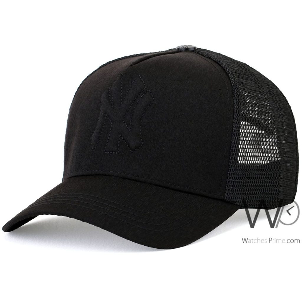 New York Yankees NY Trucker Black Cap | Watches Prime