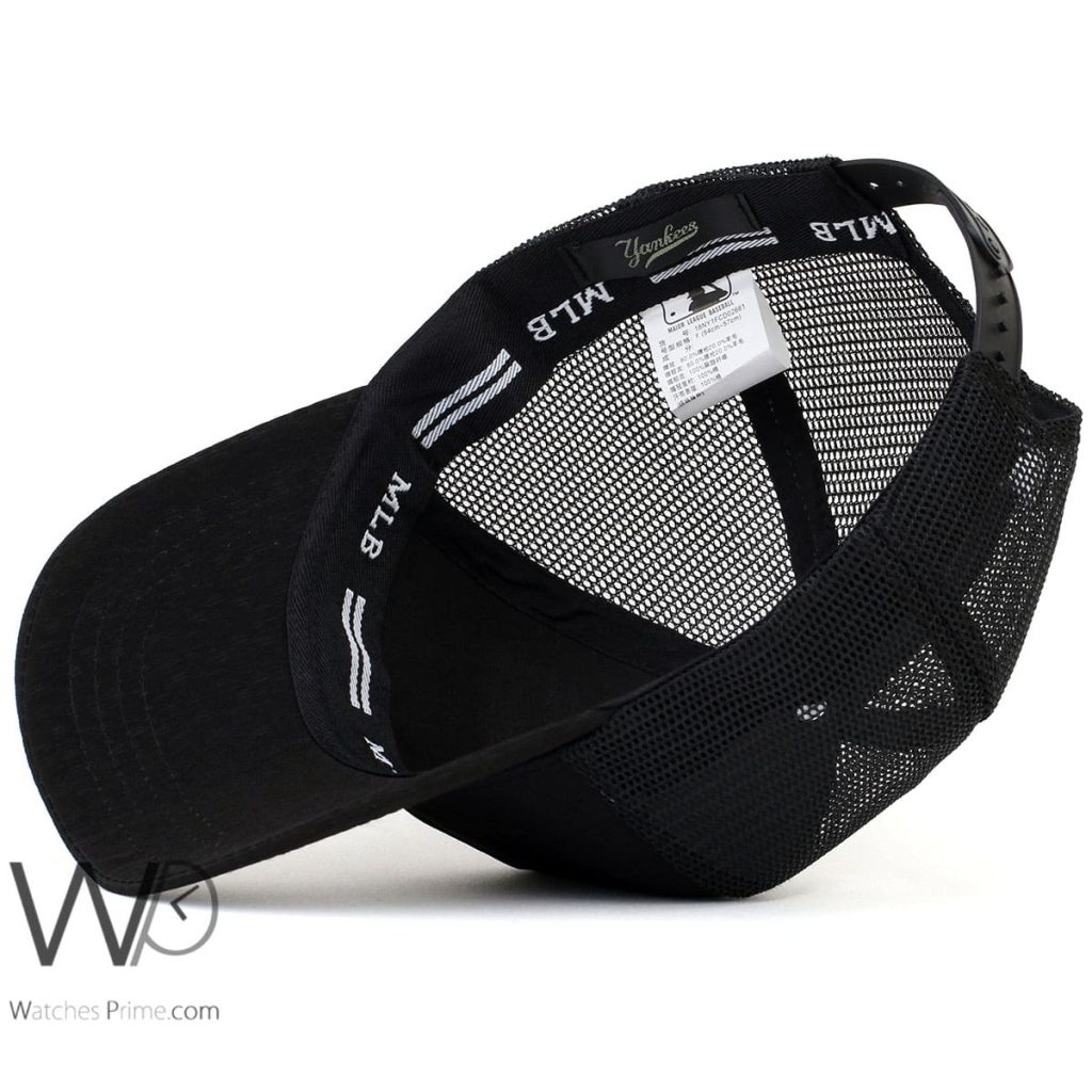 New York Yankees NY Trucker Black Cap | Watches Prime
