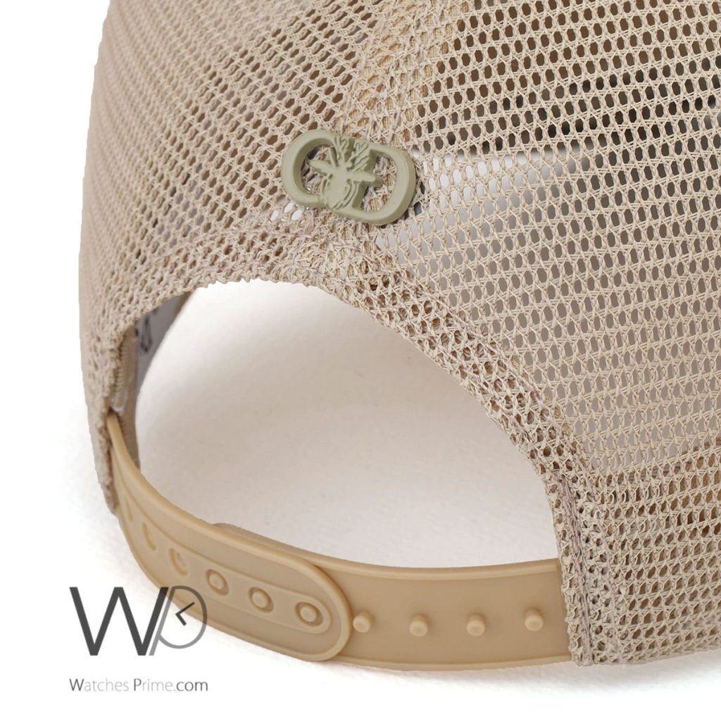 Patterned Christian Dior Trucker Beige Cap | Watches Prime