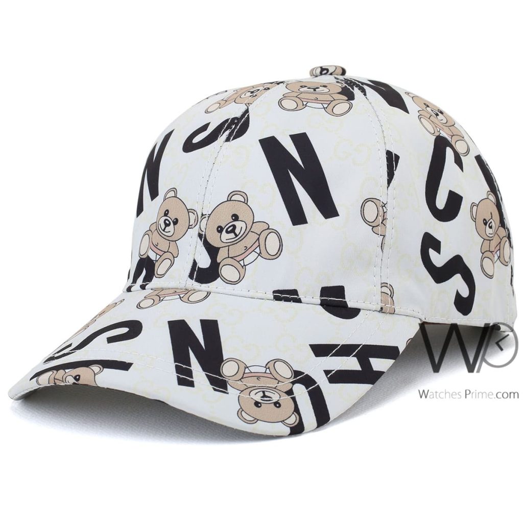 Gucci Patterned GG Baseball Cap White | Watches Prime