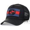 Gucci GG Black Leather Trucker Cap | Watches Prime