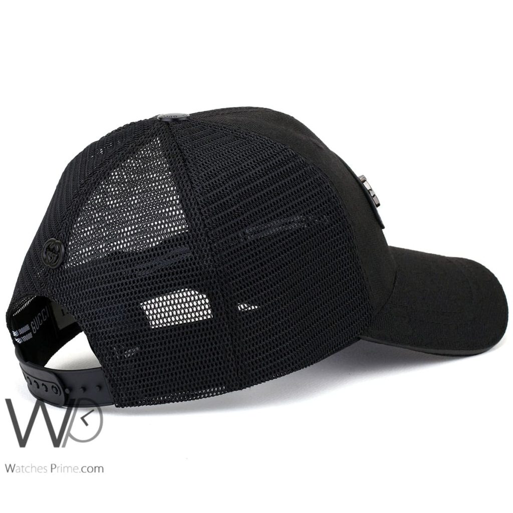 Gucci GG Black Trucker Cap | Watches Prime