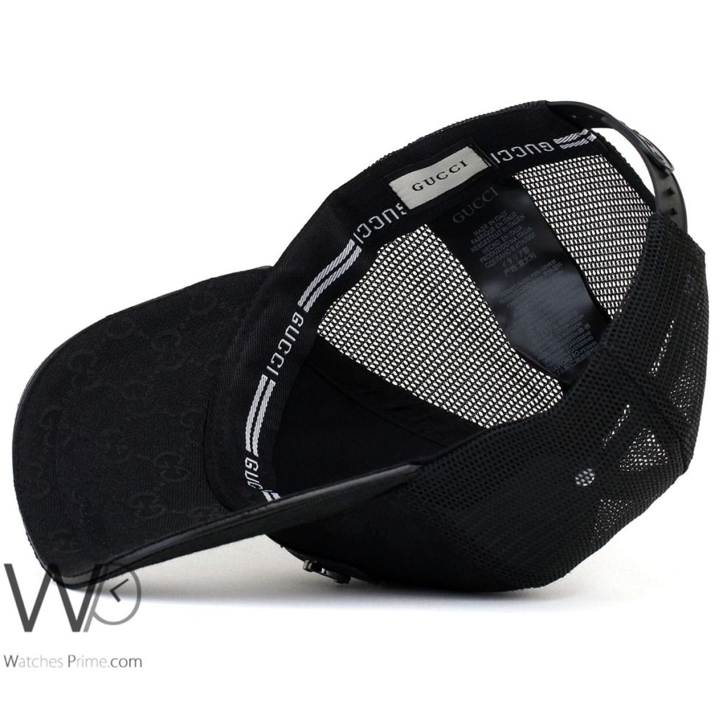 Gucci GG Black Trucker Cap | Watches Prime