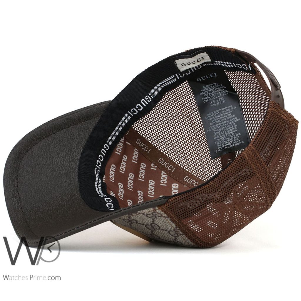 Gucci GG Brown Trucker Cap | Watches Prime