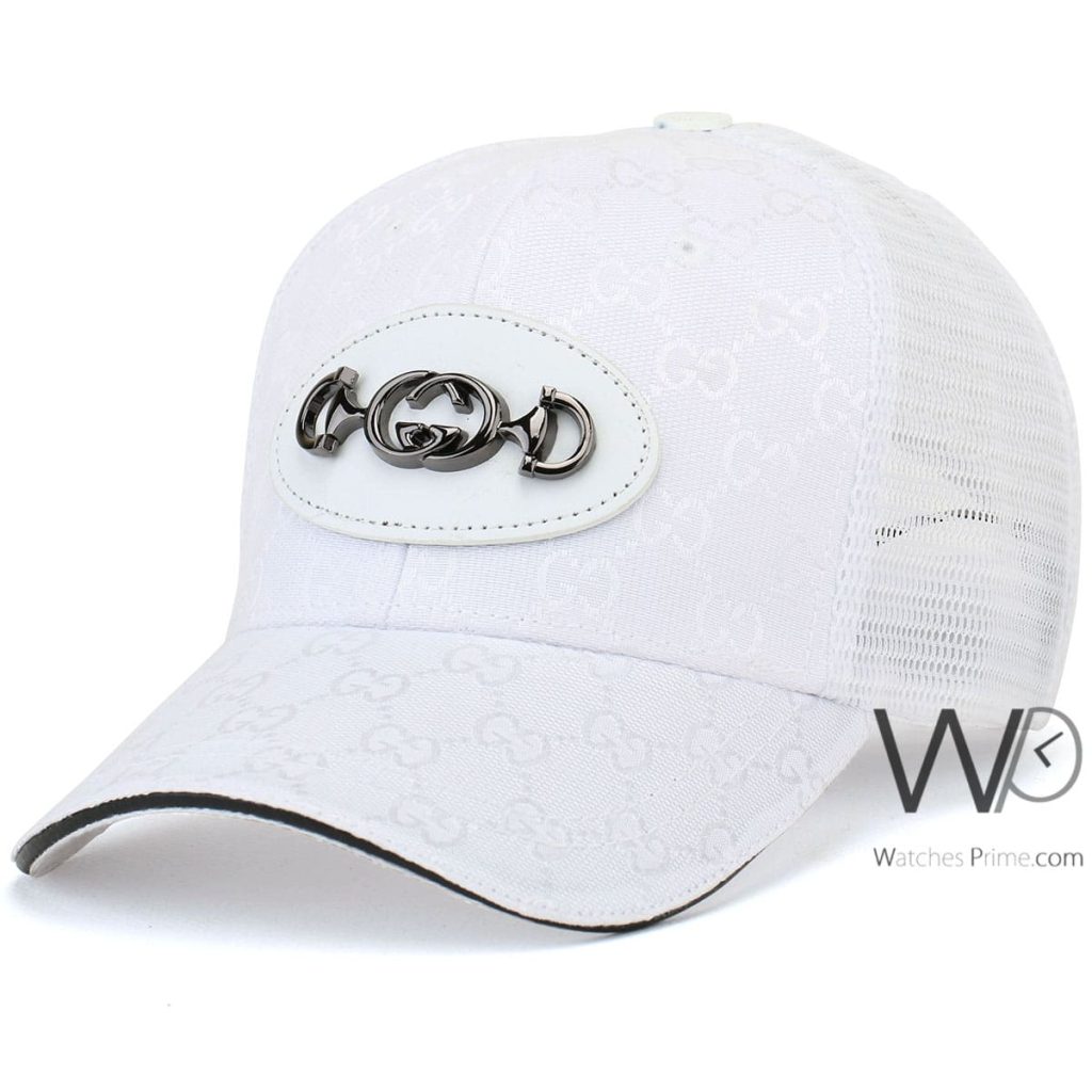 Gucci GG White Trucker Cap | Watches Prime