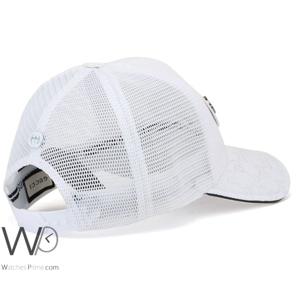 Gucci GG White Trucker Cap | Watches Prime