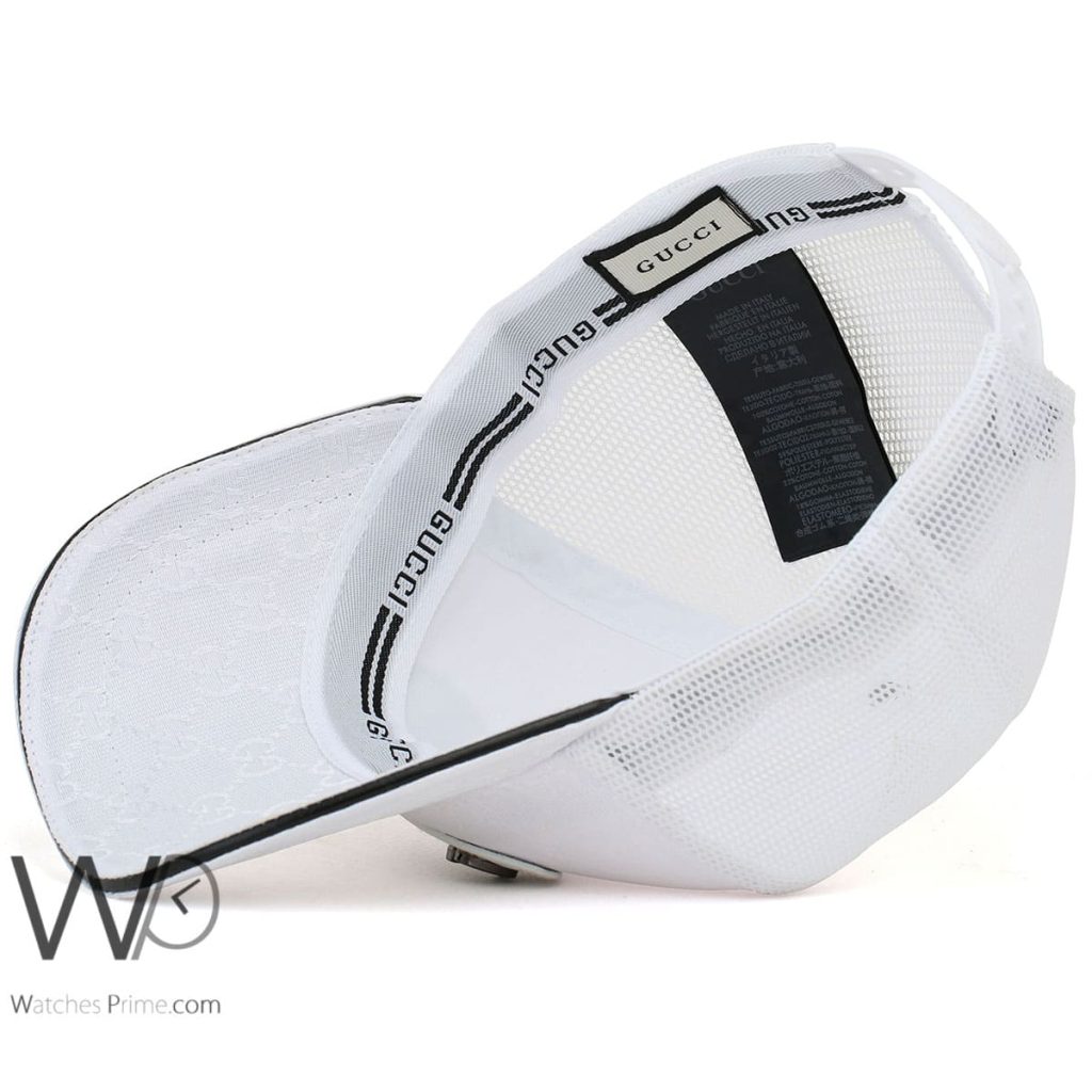 Gucci GG White Trucker Cap | Watches Prime