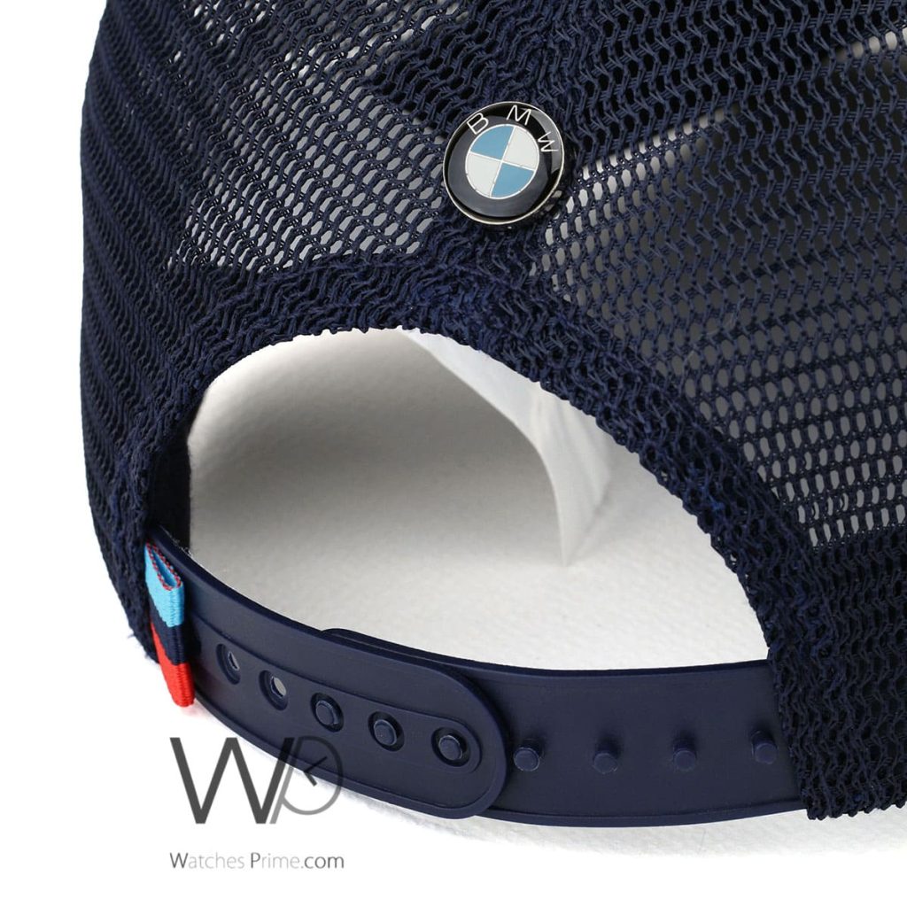 BMW Motor Sport Navy Blue trucker Cap | Watches Prime