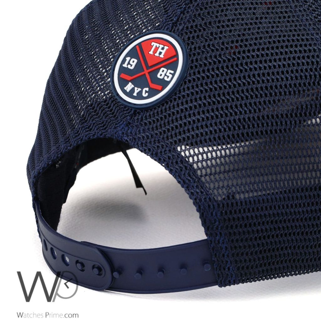 Tommy Hilfiger TH Navy Blue Baseball Cap | Watches Prime