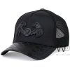 Vercase gianni leather snapback Black Cap | Watches Prime