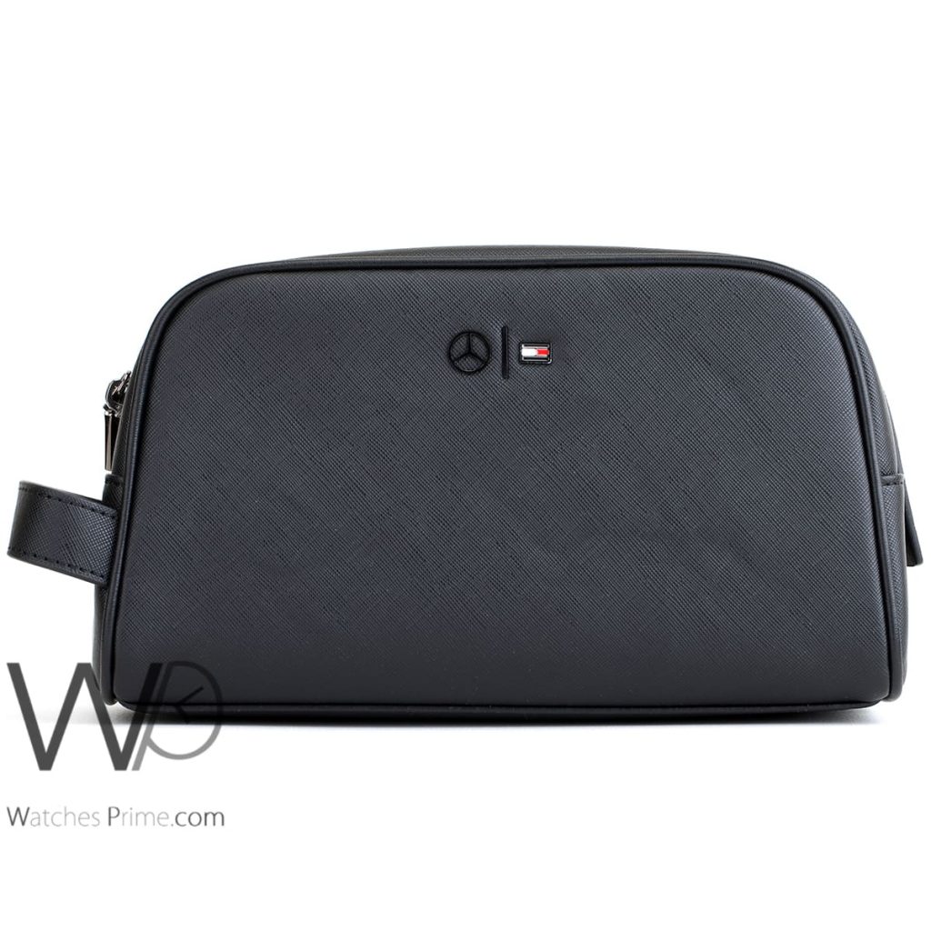 Mercedes Tommy Hilfiger Handbag Black Men | Watches Prime