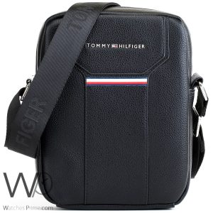 Tommy Hilfiger Blue Crossbody Messenger Men | Watches Prime