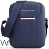 Tommy Hilfiger Blue Crossbody Messenger Men | Watches Prime
