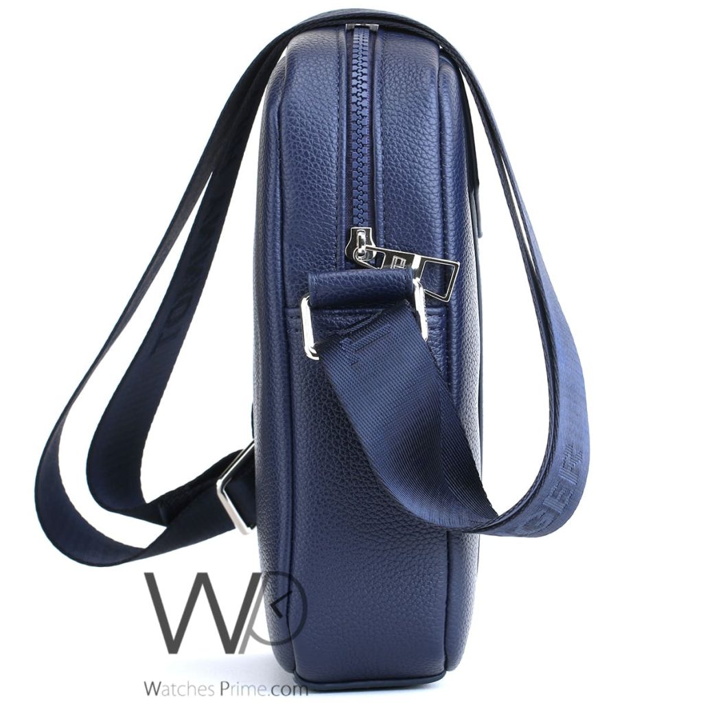 Tommy Hilfiger Blue Crossbody Messenger Men | Watches Prime