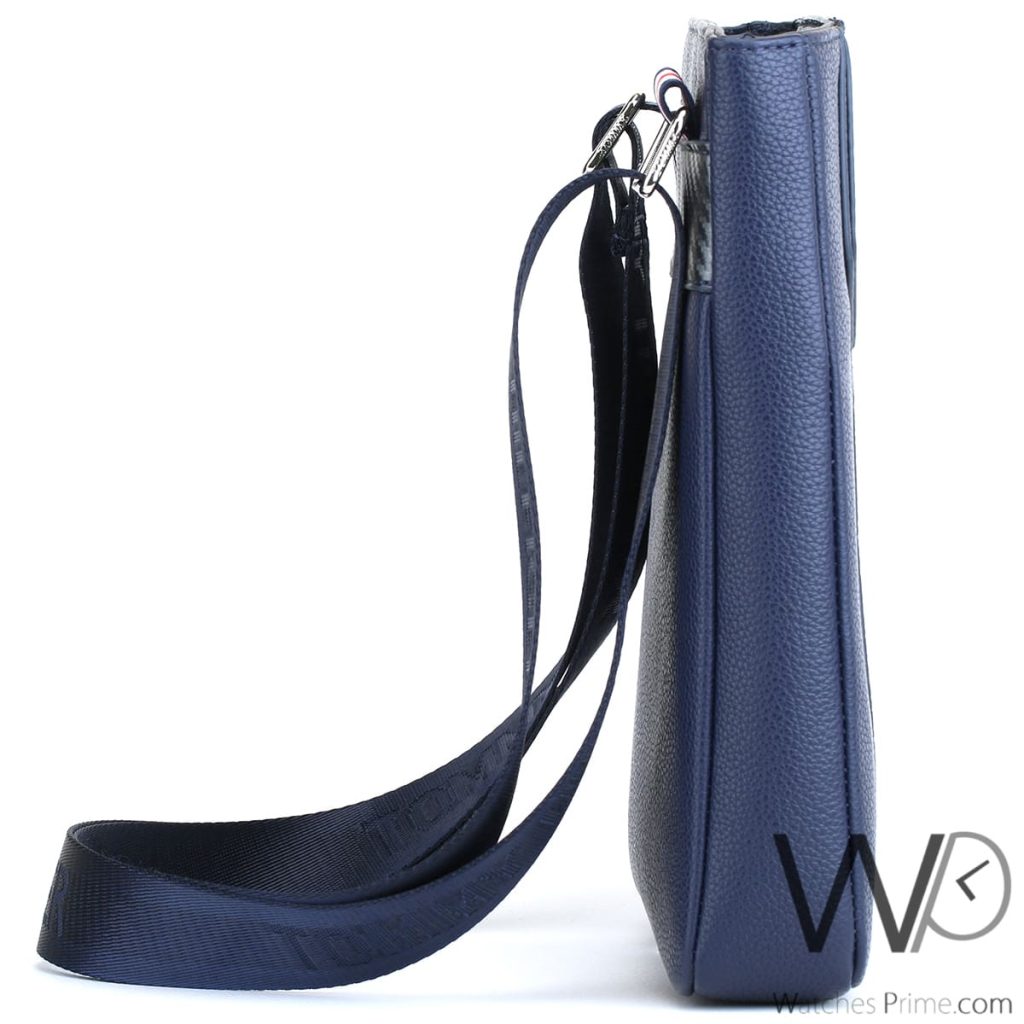 Tommy Hilfiger Navy Crossbody Messenger Men | Watches Prime