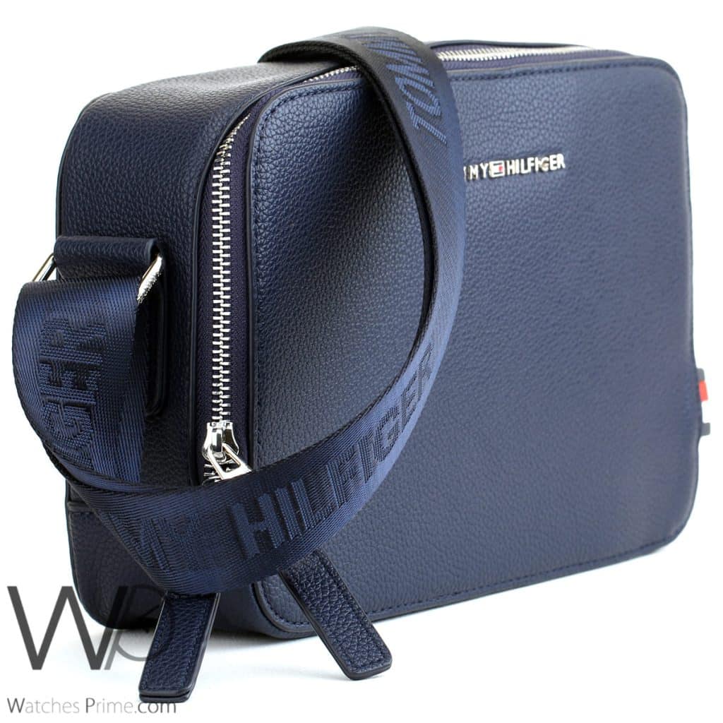 Tommy Hilfiger Men Crossbody Shoulder Blue | Watches Prime
