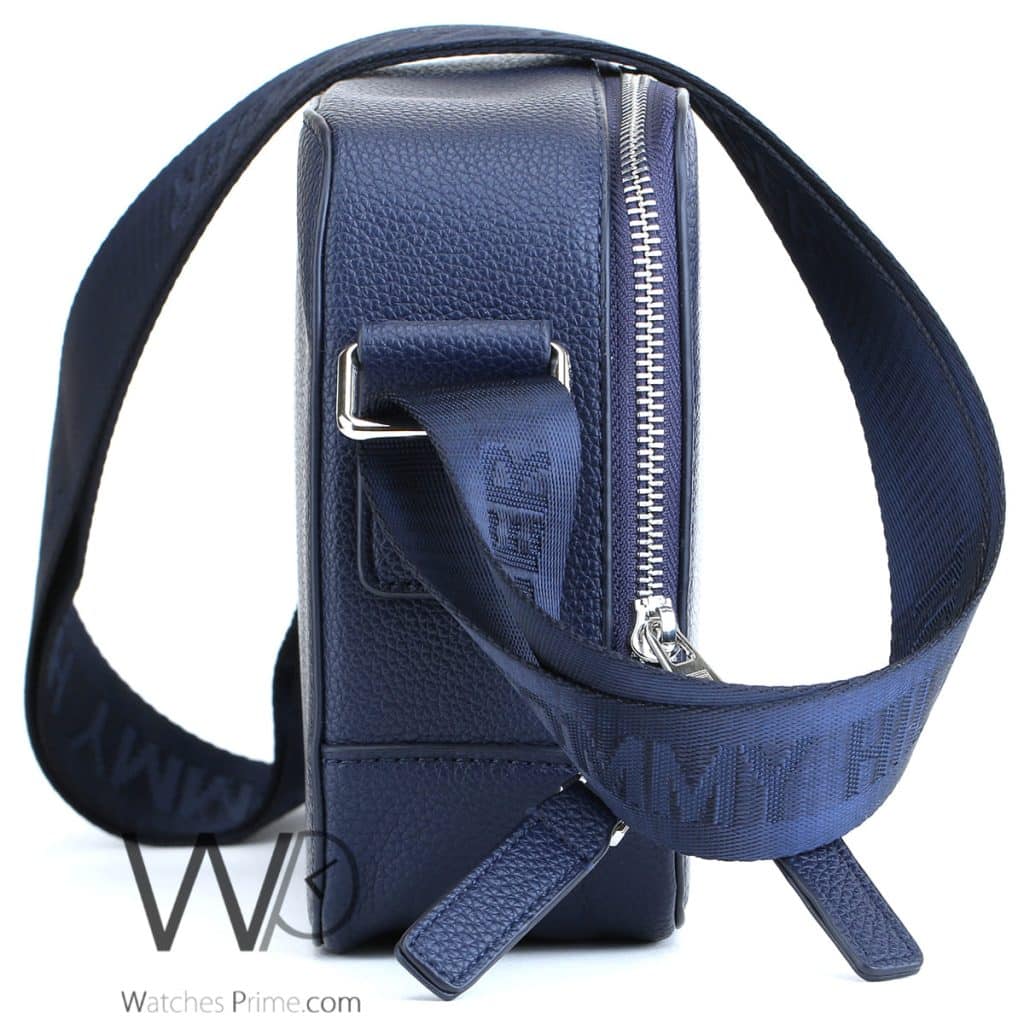 Tommy Hilfiger Men Crossbody Shoulder Blue | Watches Prime