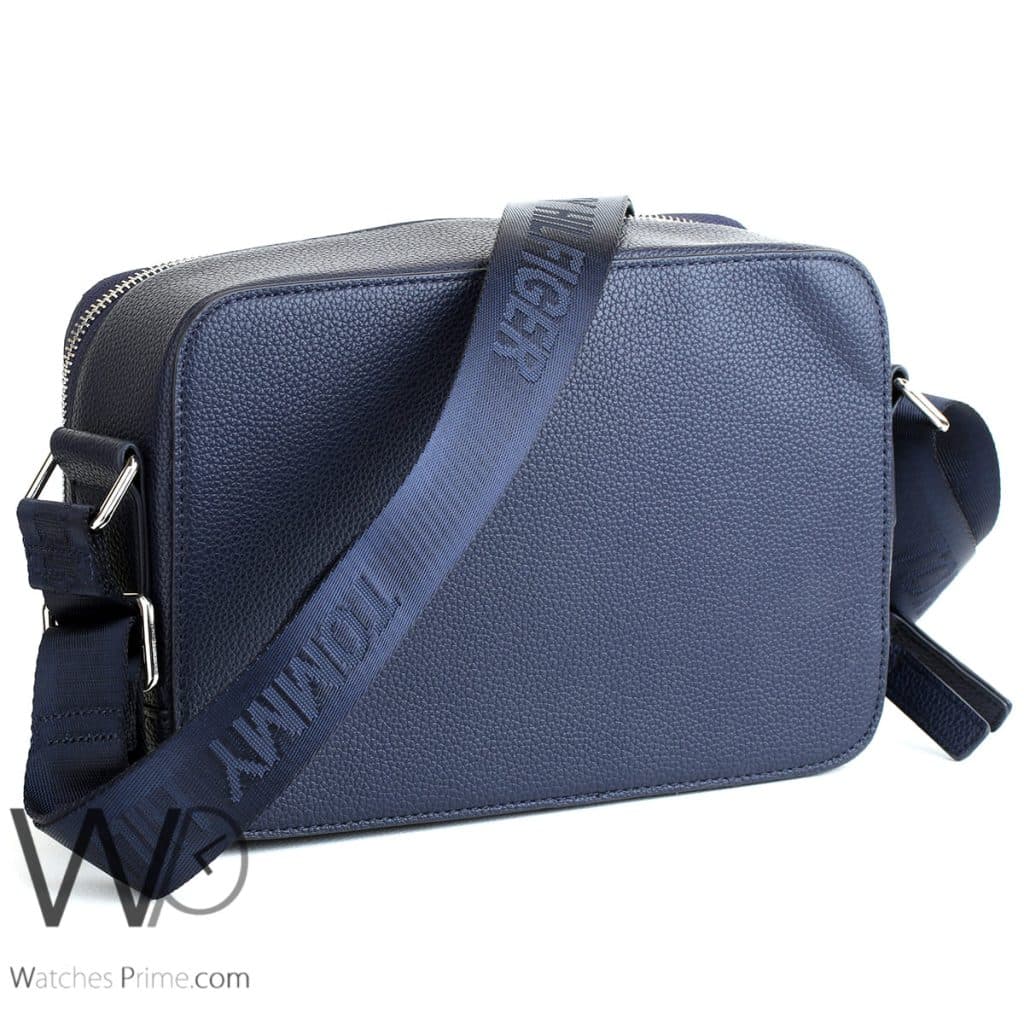 Tommy Hilfiger Men Crossbody Shoulder Blue | Watches Prime