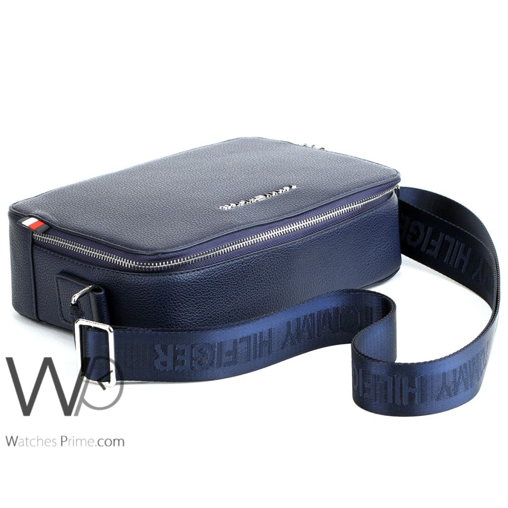 Tommy Hilfiger Men Crossbody Shoulder Blue | Watches Prime