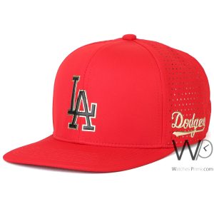 كاب-ماركة-دودجرز-snapback-احمر