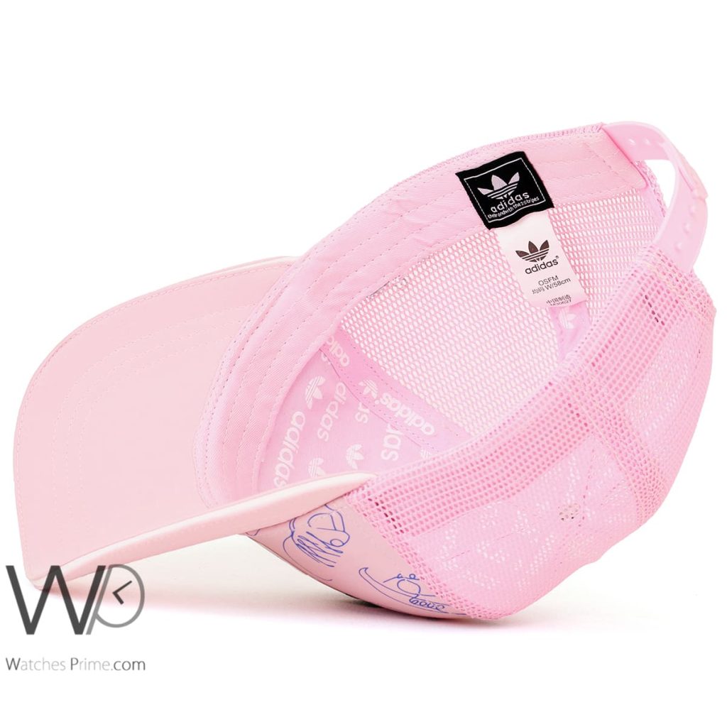 Adidas 3 trucker Cap Mesh Pink | Watches Prime