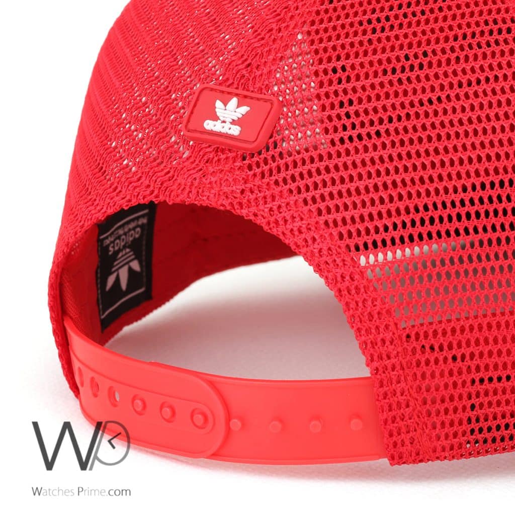 Adidas 3 trucker Cap Mesh Red | Watches Prime