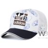 Adidas 3 trucker Cap Mesh White | Watches Prime