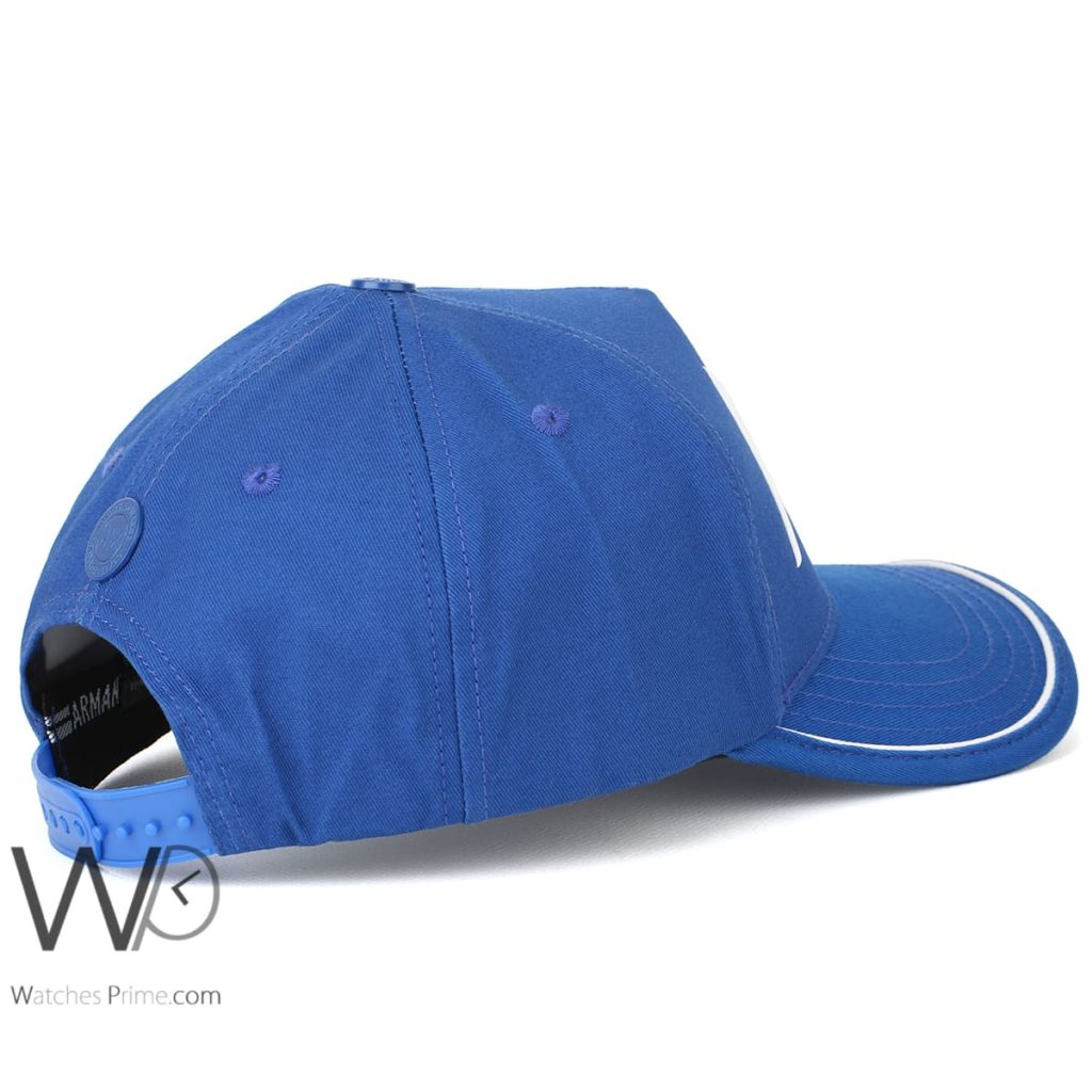 Armani Exchange AX Blue Baseball Cap | Watches Prime