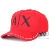 Armani Exchange AX Red Baseball Cap | Watches Prime