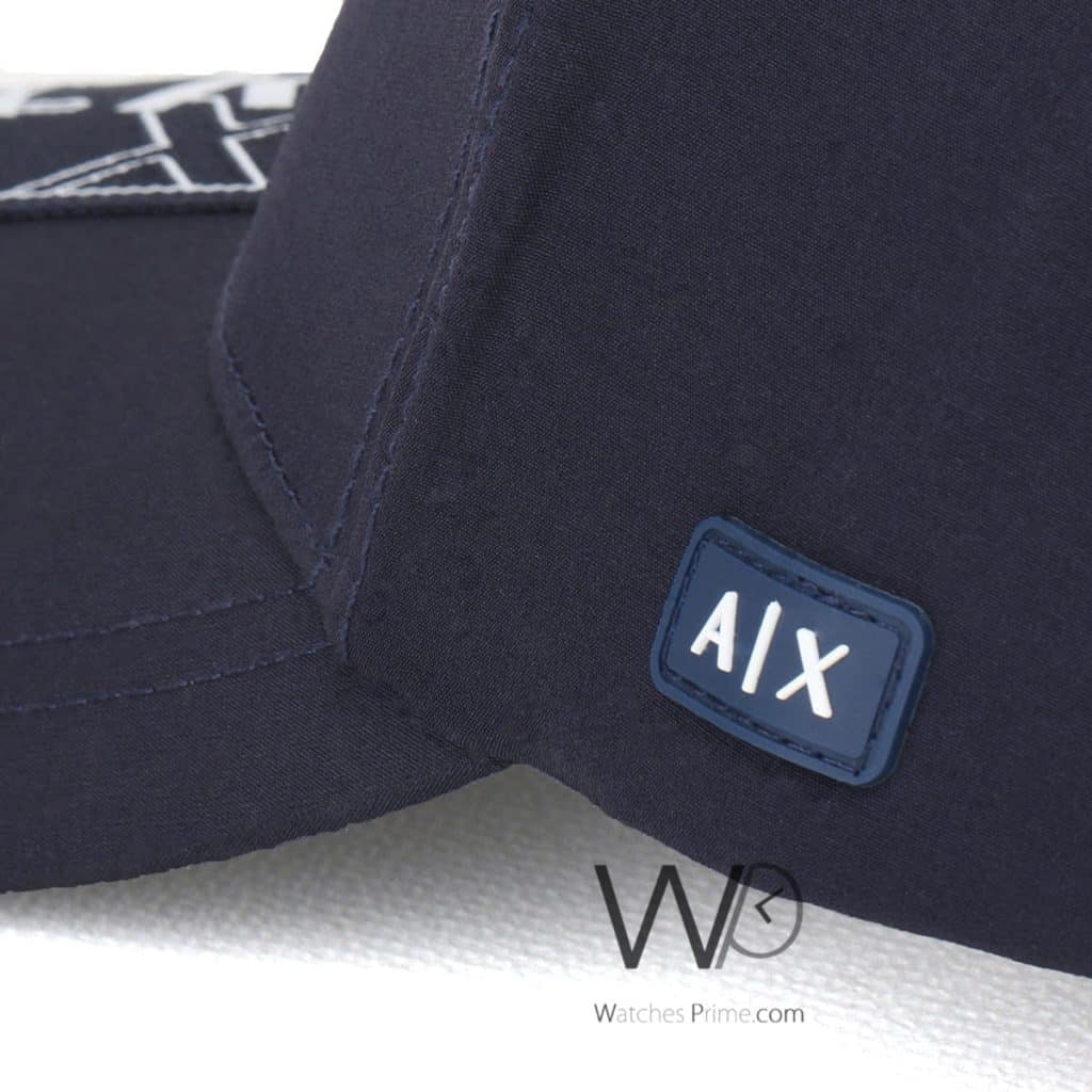 Armani Exchange AX Navy Blue Baseball Cap | Watches Prime