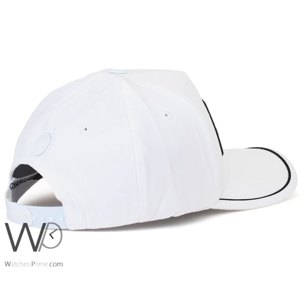 Armani Exchange AX White Baseball Cap Cotton | Watches Prime