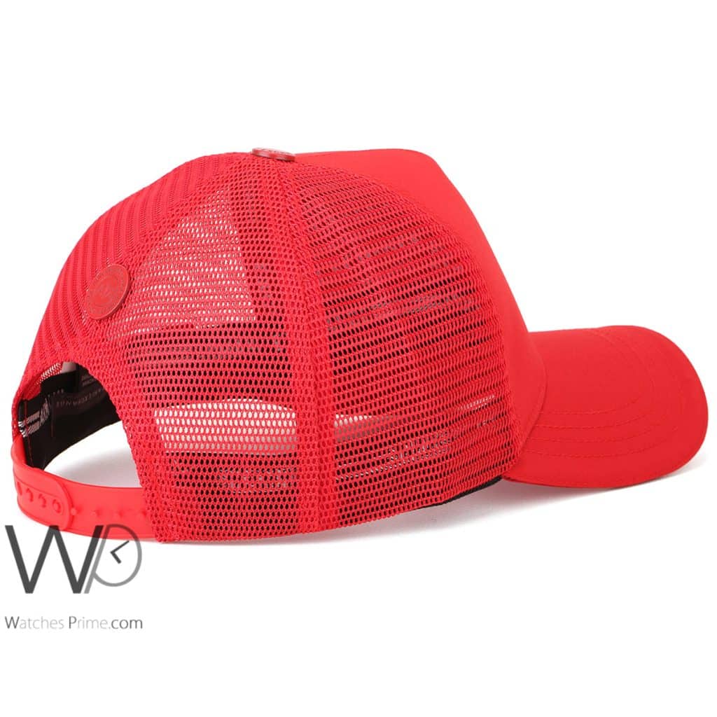 Armani Exchange AX 1991 Red Trucker Cap | Watches Prime