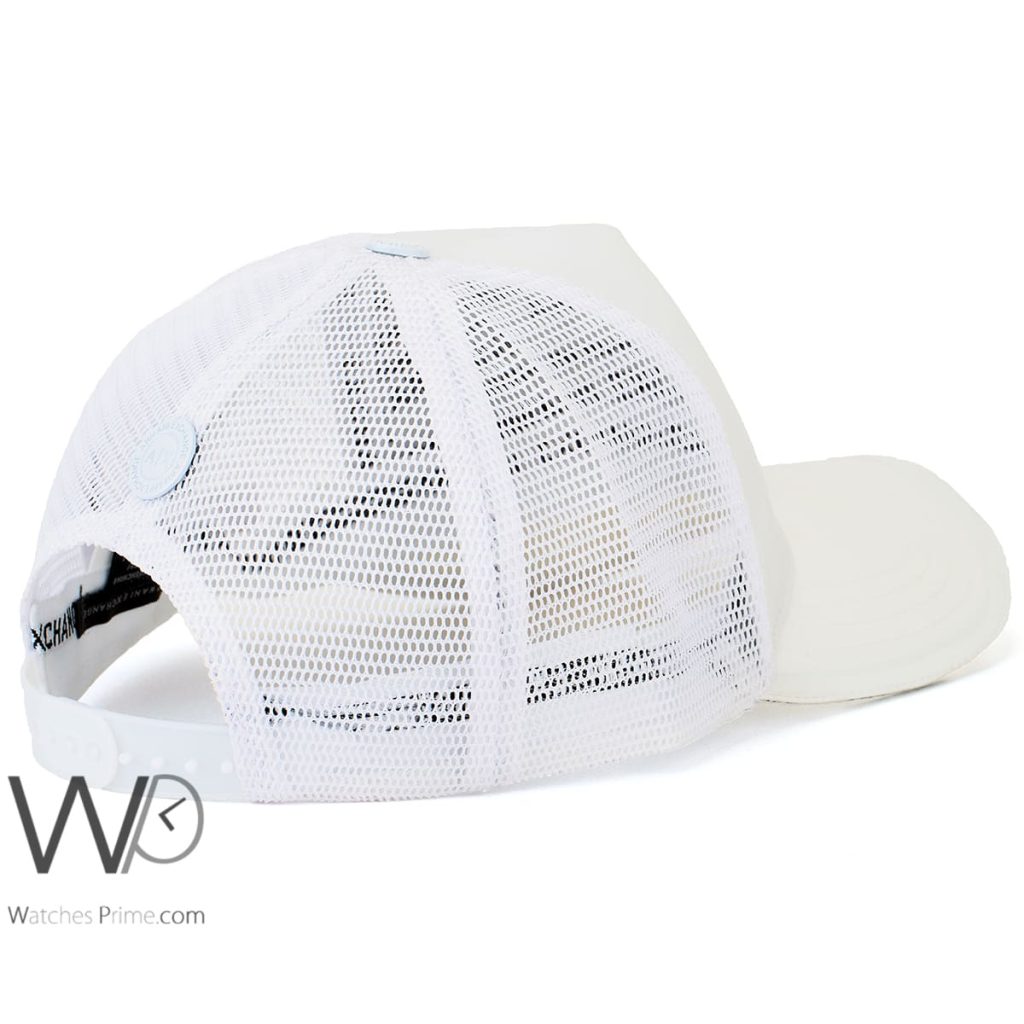 Armani Exchange AX 1991 White Trucker Cap | Watches Prime