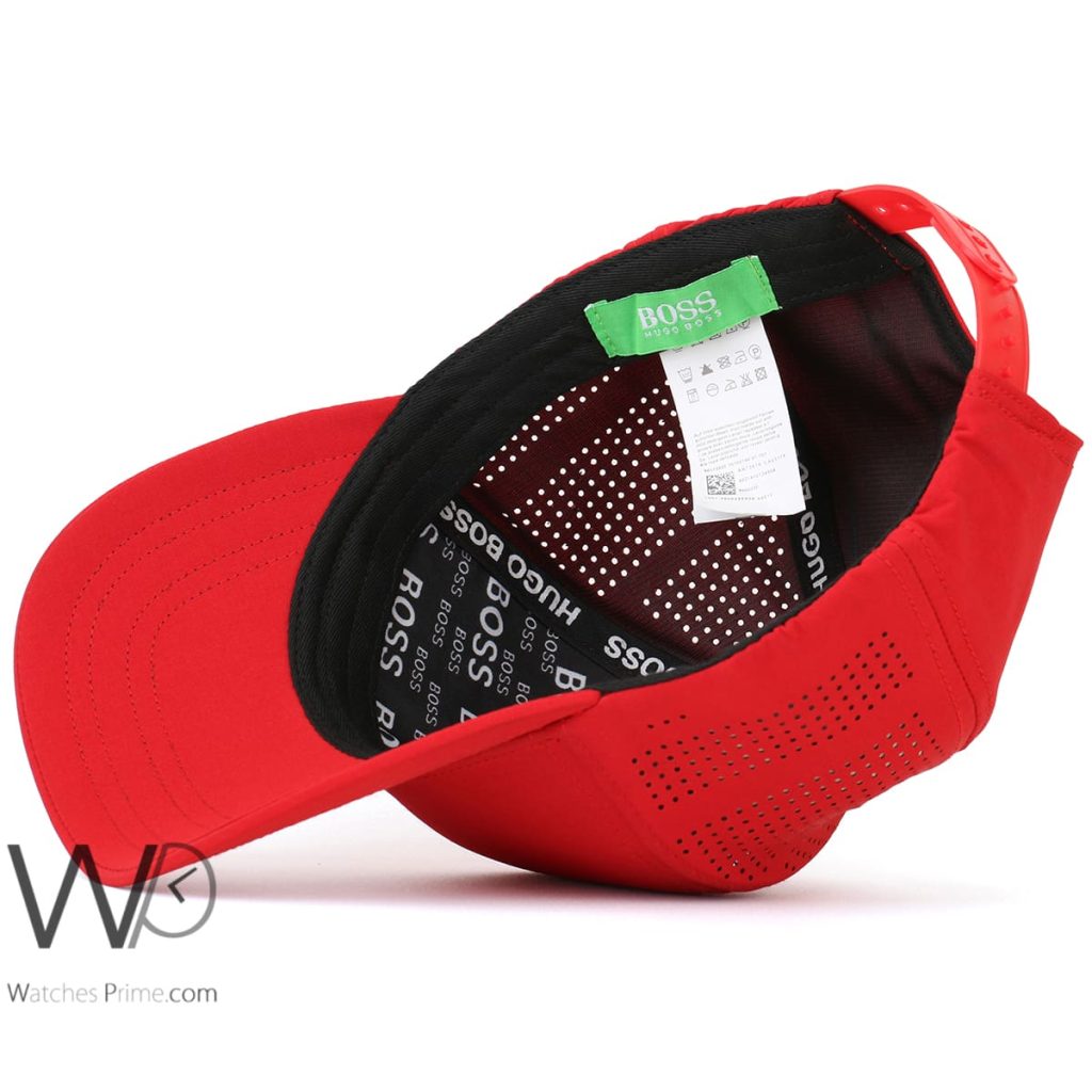 Hugo Boss RedBaseball Cap Cotton | Watches Prime