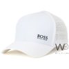 Hugo Boss White Baseball Cap Cotton | Watches Prime