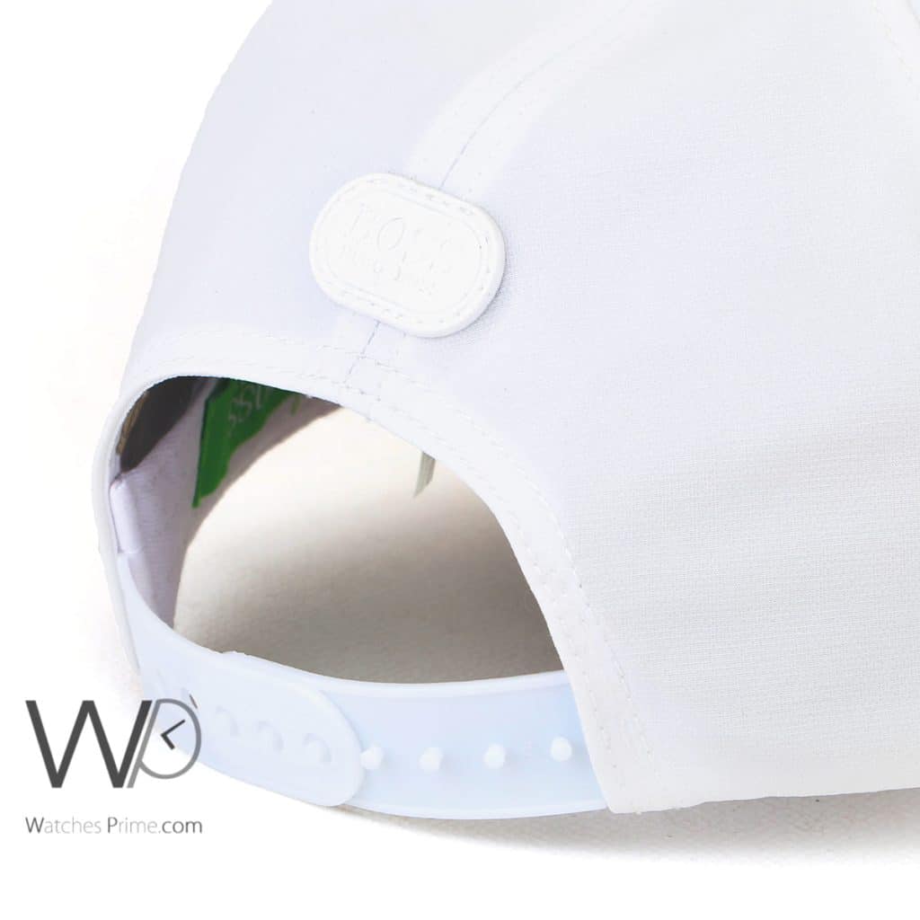 Hugo Boss White Baseball Cap Cotton | Watches Prime