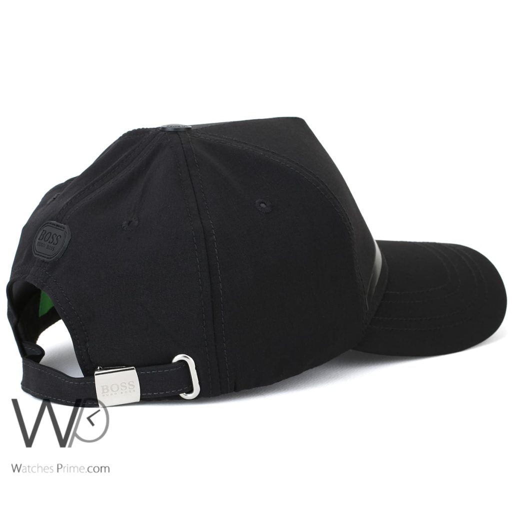 Hugo Boss Baseball Cap Black Cotton | Watches Prime