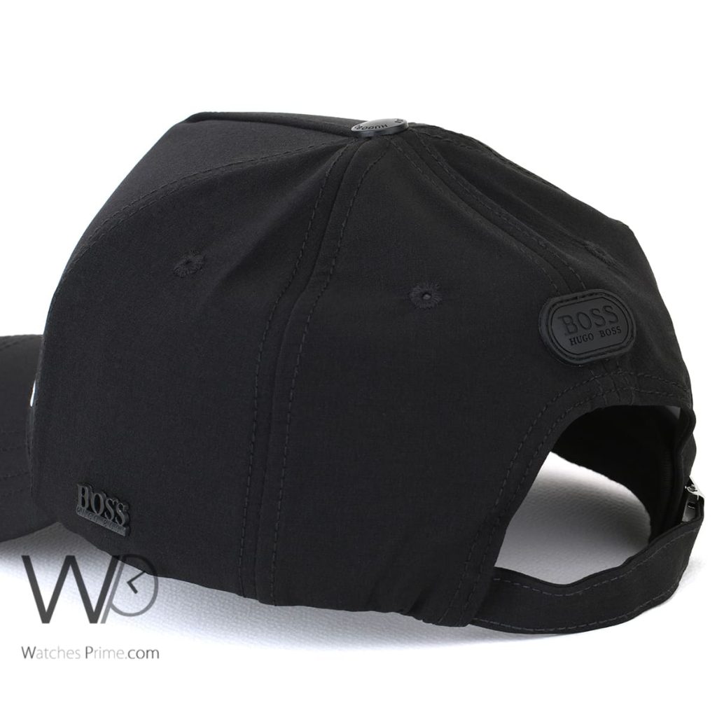 Hugo Boss Baseball Cap Black Cotton | Watches Prime