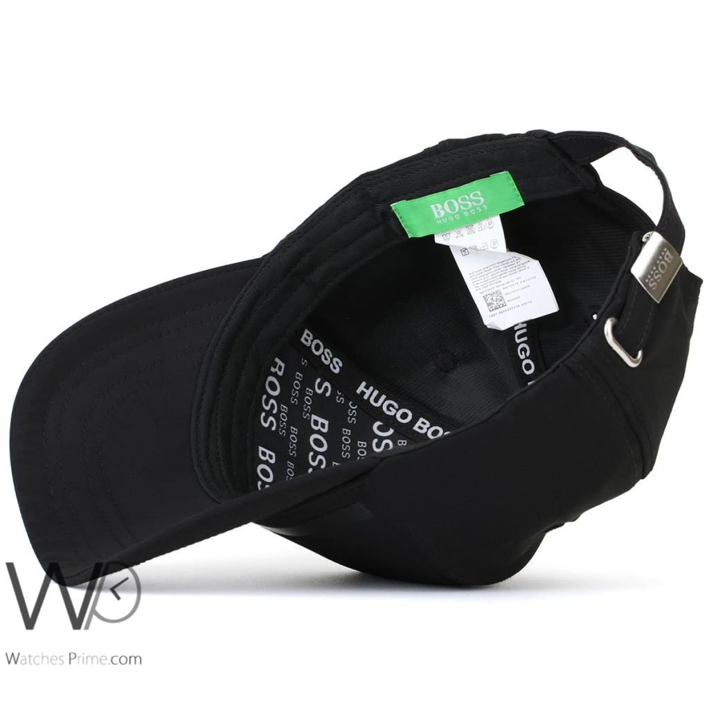 Hugo Boss Baseball Cap Black Cotton | Watches Prime