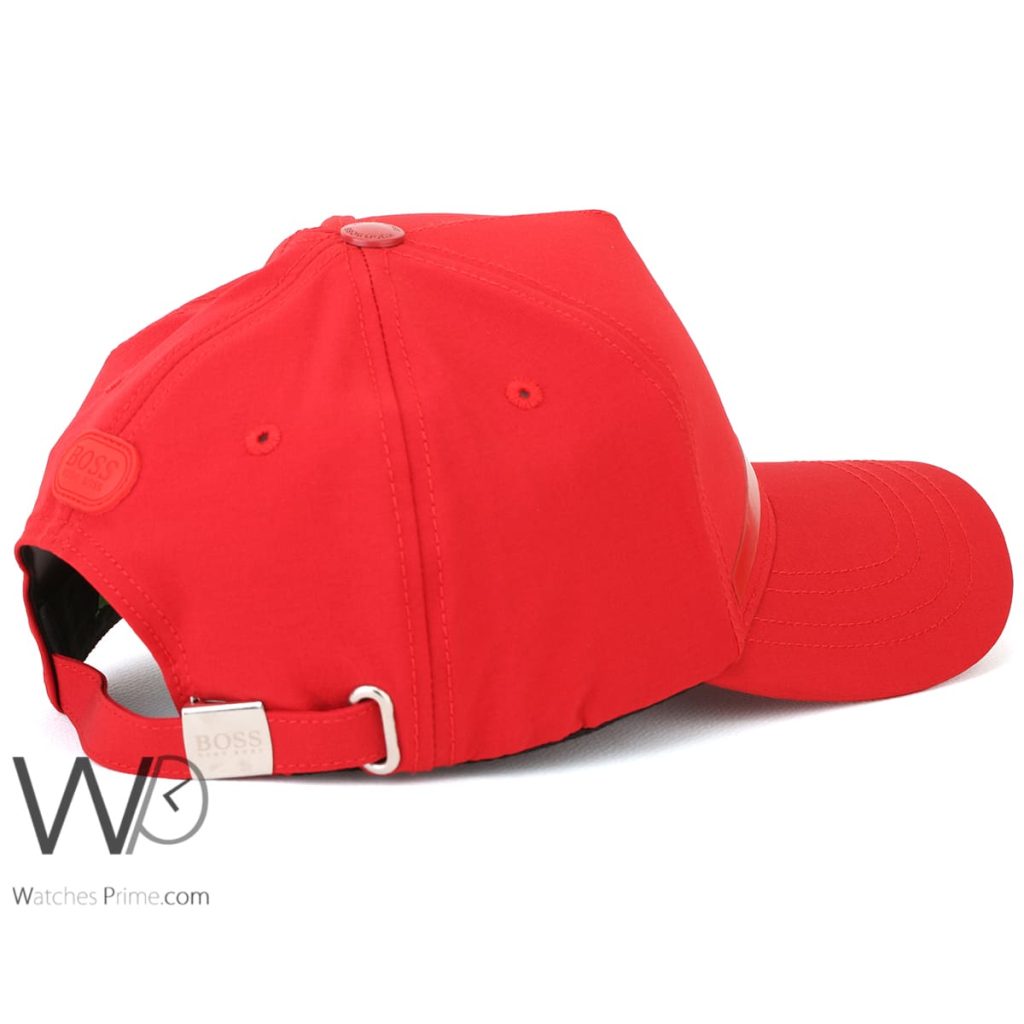 Hugo Boss Baseball Cap Red Cotton | Watches Prime