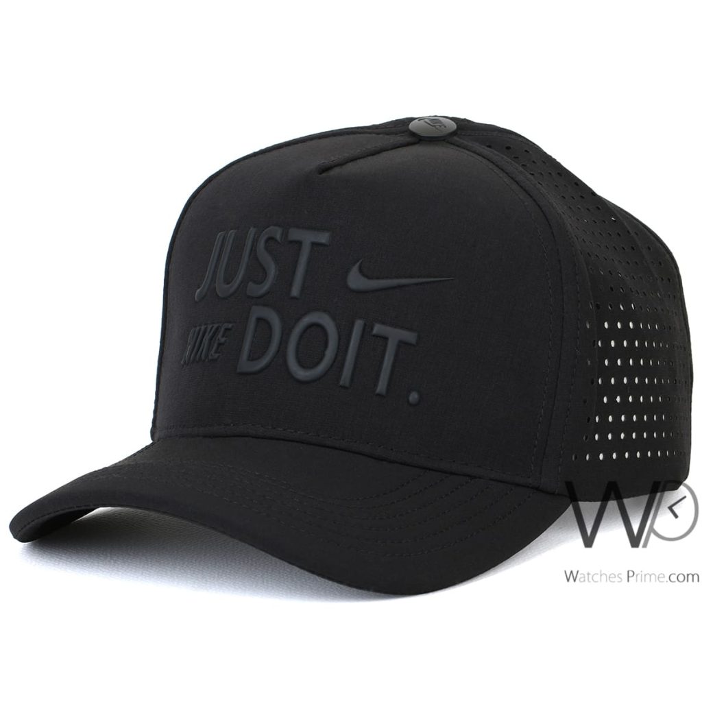 Nike Cap Just Do It Classic 99 Dri Fit Black Baseball Hat | Watches Prime