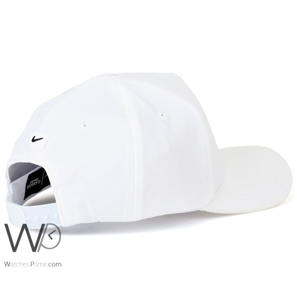 Nike Cap Just Do It White Cotton Baseball Hat | Watches Prime