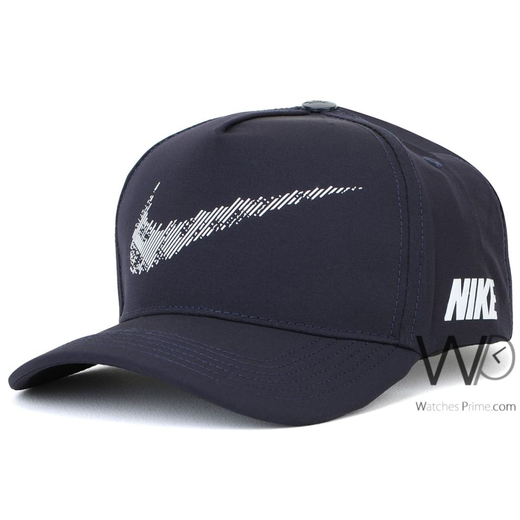 Nike Navy Blue Baseball Cotton Hat | Watches Prime