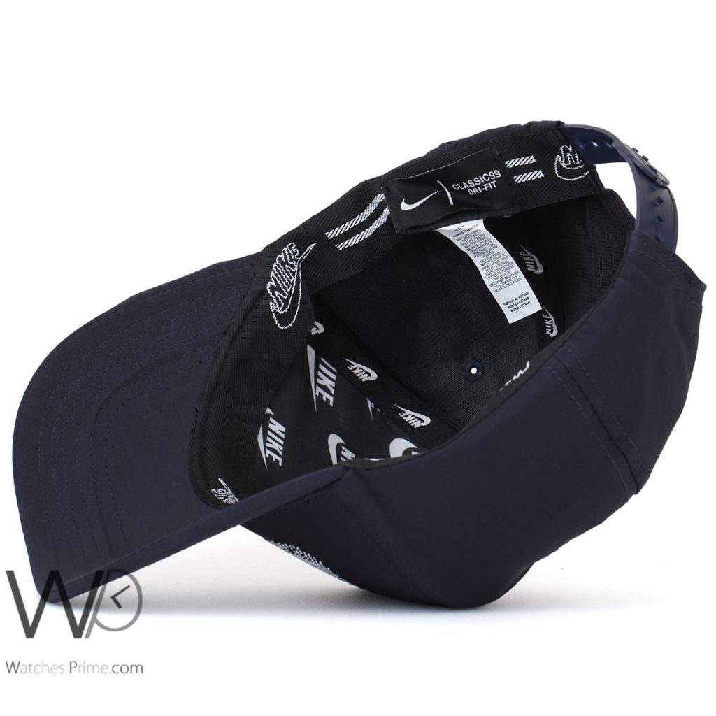 Nike Navy Blue Baseball Cotton Hat | Watches Prime